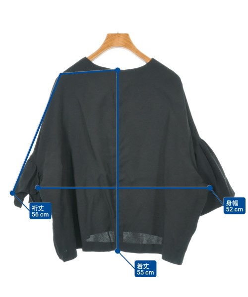 MUSE de Deuxieme Classe（ミューズドゥドゥーズィーエムクラス）ブラウス 黒 サイズ:F レディース/2200633499310