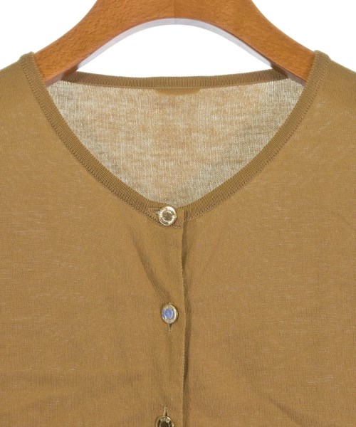 MUSE de Deuxieme Classe（ミューズドゥドゥーズィーエムクラス）カーディガン 茶 サイズ:36(S位) レディース/2200630476031