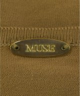 MUSE de Deuxieme Classe（ミューズドゥドゥーズィーエムクラス）ニット・セーター 茶 サイズ:36(S位) レディース/2200630476048