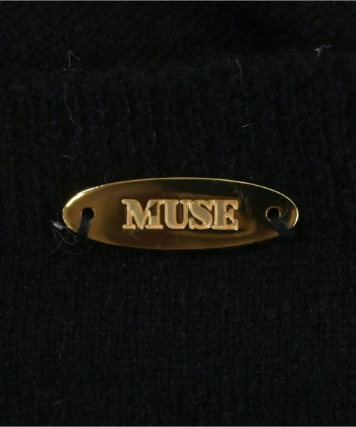 MUSE de Deuxieme Classe（ミューズドゥドゥーズィーエムクラス）ニット・セーター 黒 サイズ:F レディース/2200630476055