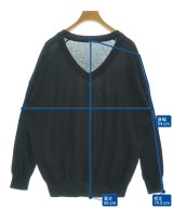 MUSE de Deuxieme Classe（ミューズドゥドゥーズィーエムクラス）ニット・セーター 黒 サイズ:F レディース/2200634745041