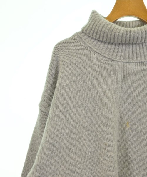 MUSE de Deuxieme Classe（ミューズドゥドゥーズィーエムクラス）ニット・セーター グレー サイズ:F レディース/2200636369115