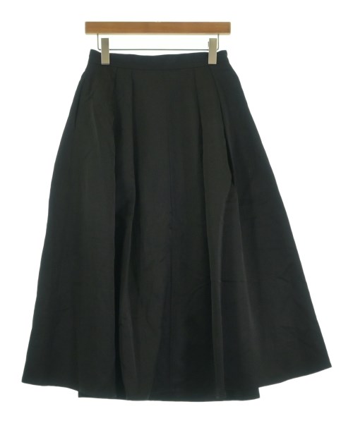 MUSE de Deuxieme Classe（ミューズドゥドゥーズィーエムクラス）ロング・マキシ丈スカート 黒 サイズ:38(M位) レディース/2200630087022