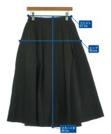 MUSE de Deuxieme Classe（ミューズドゥドゥーズィーエムクラス）ロング・マキシ丈スカート 黒 サイズ:38(M位) レディース/2200630087022