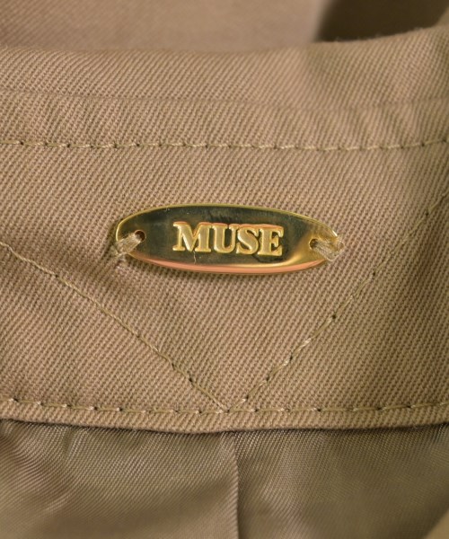 MUSE de Deuxieme Classe（ミューズドゥドゥーズィーエムクラス）トレンチコート ベージュ サイズ:38(M位) レディース/2200635148025