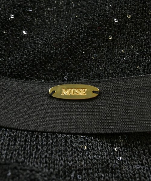 MUSE de Deuxieme Classe（ミューズドゥドゥーズィーエムクラス）ロング・マキシ丈スカート 黒 サイズ:38(M位) レディース/2200635724137