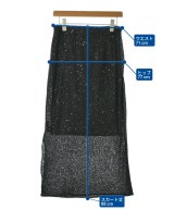 MUSE de Deuxieme Classe（ミューズドゥドゥーズィーエムクラス）ロング・マキシ丈スカート 黒 サイズ:38(M位) レディース/2200635724137