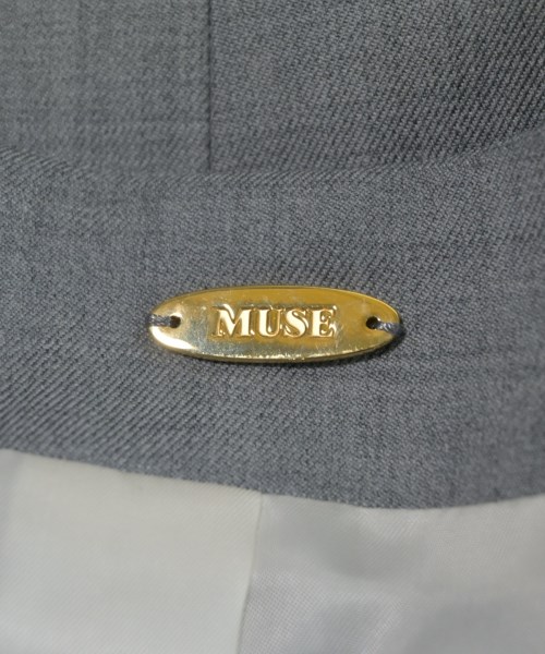 MUSE de Deuxieme Classe（ミューズドゥドゥーズィーエムクラス）ベスト グレー サイズ:-(L位) レディース/2200635724151