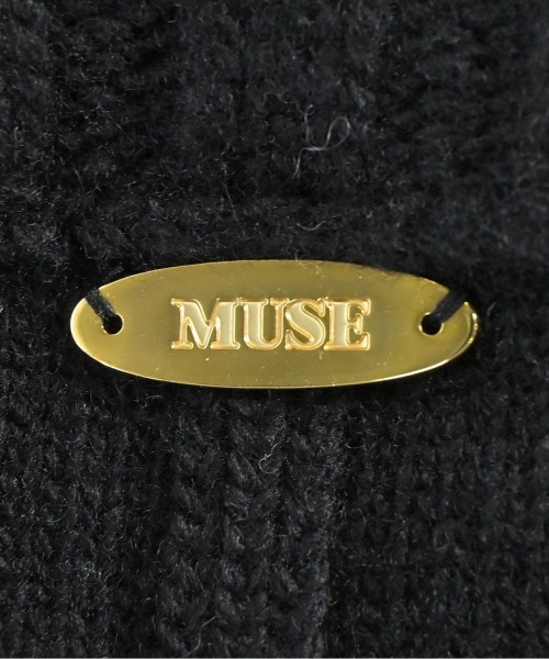 MUSE de Deuxieme Classe（ミューズドゥドゥーズィーエムクラス）ニット・セーター 黒 サイズ:F レディース/2200635844040