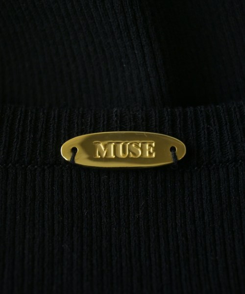 MUSE de Deuxieme Classe（ミューズドゥドゥーズィーエムクラス）ニット・セーター 黒 サイズ:-(S位) レディース/2200625142064