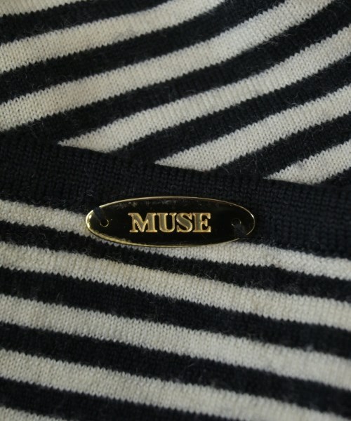 MUSE de Deuxieme Classe（ミューズドゥドゥーズィーエムクラス）カーディガン 黒 サイズ:36(S位) レディース/2200639262055