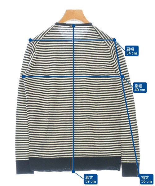 MUSE de Deuxieme Classe（ミューズドゥドゥーズィーエムクラス）カーディガン 黒 サイズ:36(S位) レディース/2200639262055