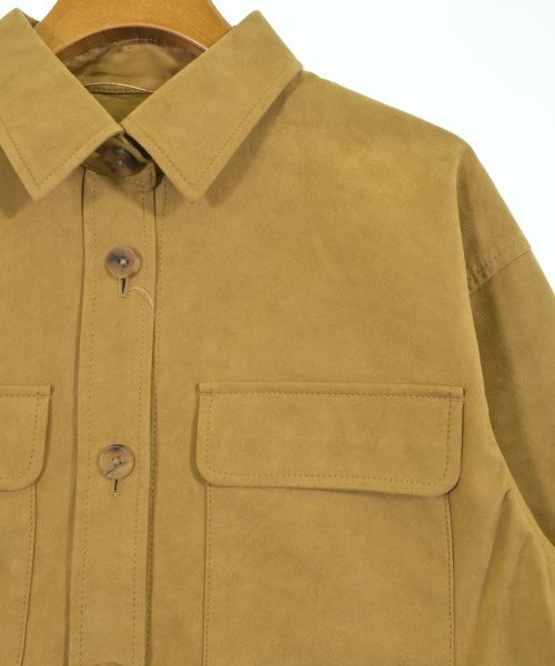 MUSE de Deuxieme Classe（ミューズドゥドゥーズィーエムクラス）カジュアルシャツ ベージュ サイズ:F レディース/2200635158031