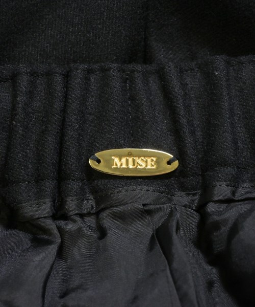 MUSE de Deuxieme Classe（ミューズドゥドゥーズィーエムクラス）スラックス 黒 サイズ:36(S位) レディース/2200635158444
