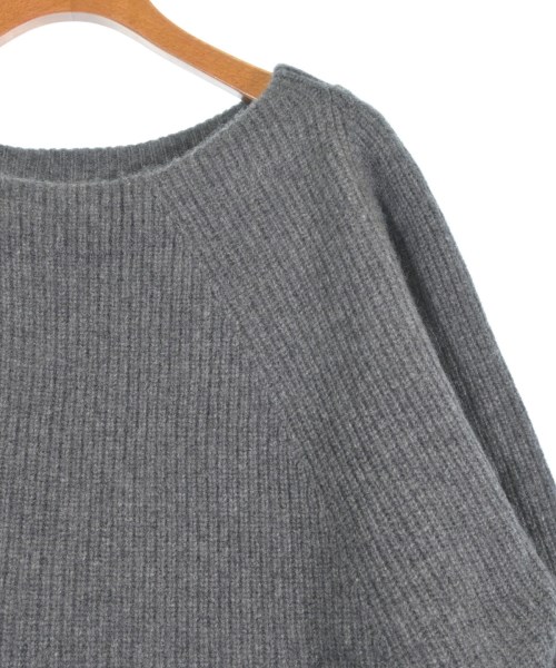 MUSE de Deuxieme Classe（ミューズドゥドゥーズィーエムクラス）ニット・セーター グレー サイズ:F レディース/2200632807055