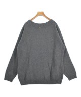 MUSE de Deuxieme Classe（ミューズドゥドゥーズィーエムクラス）ニット・セーター グレー サイズ:F レディース/2200632807055