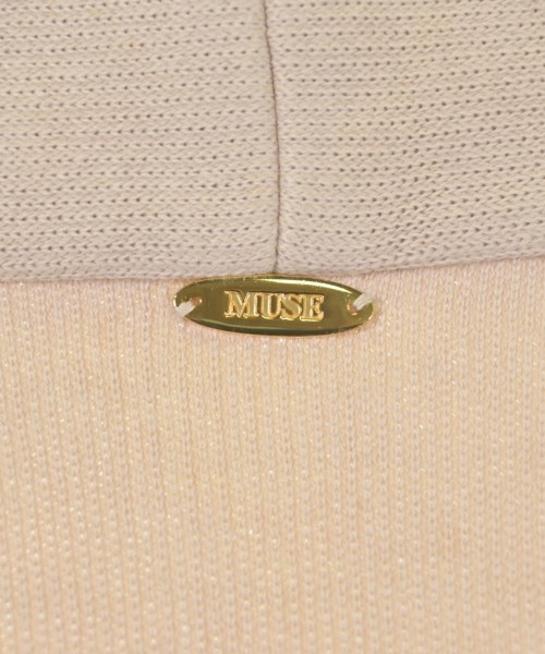 MUSE de Deuxieme Classe（ミューズドゥドゥーズィーエムクラス）カーディガン ベージュ サイズ:F レディース/2200629059016
