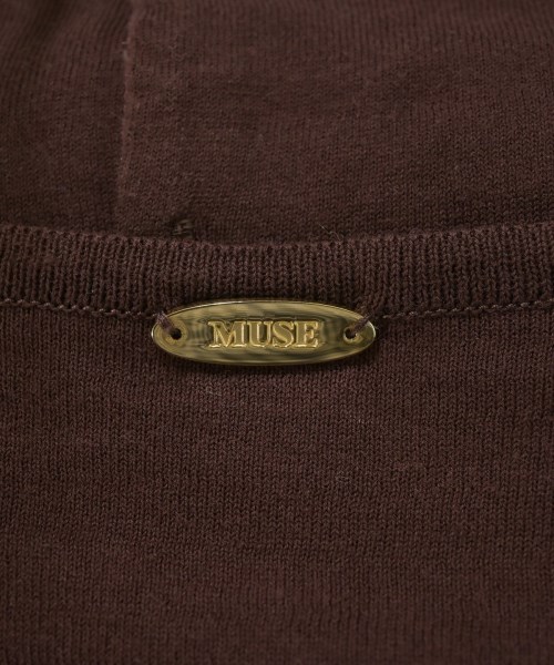 MUSE de Deuxieme Classe（ミューズドゥドゥーズィーエムクラス）カーディガン 茶 サイズ:38(M位) レディース/2200643683020