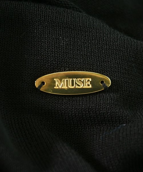 MUSE de Deuxieme Classe（ミューズドゥドゥーズィーエムクラス）カーディガン 黒 サイズ:F レディース/2200610876097