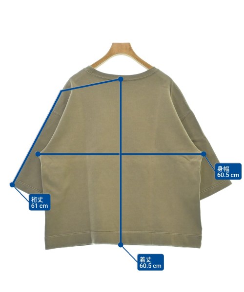 MUSE de Deuxieme Classe（ミューズドゥドゥーズィーエムクラス）スウェット 茶 サイズ:F レディース/2200615968100