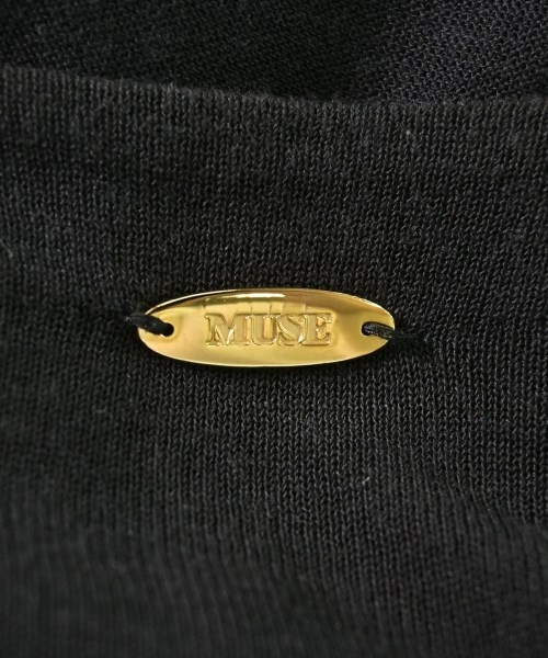 MUSE de Deuxieme Classe（ミューズドゥドゥーズィーエムクラス）カーディガン 黒 サイズ:F レディース/2200621919011