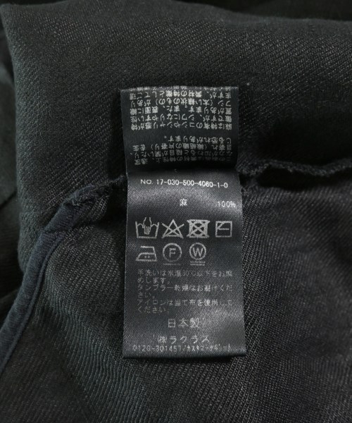 MUSE de Deuxieme Classe（ミューズドゥドゥーズィーエムクラス）その他 黒 サイズ:34(XS位) レディース/2200612135017