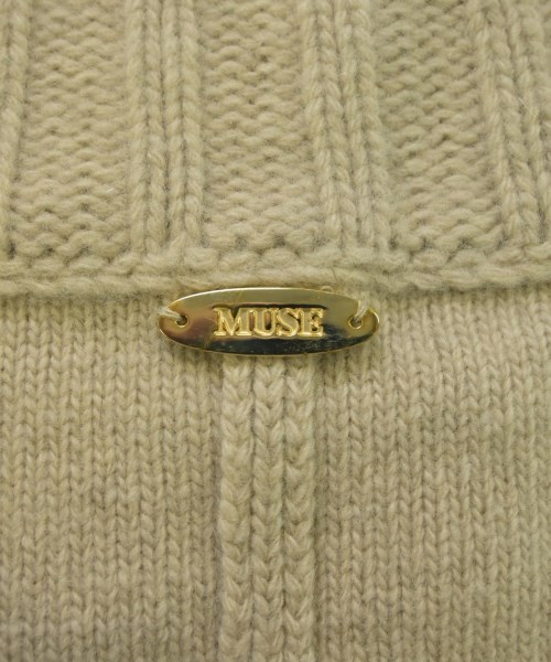MUSE de Deuxieme Classe（ミューズドゥドゥーズィーエムクラス）ニット・セーター ベージュ サイズ:F レディース/2200622978079