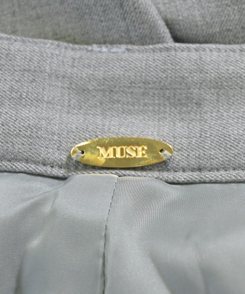 MUSE de Deuxieme Classe（ミューズドゥドゥーズィーエムクラス）スラックス グレー サイズ:34(XS位) レディース/2200623185025
