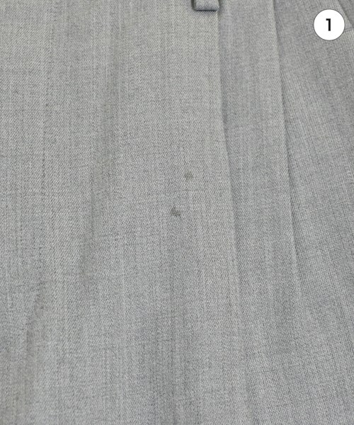 MUSE de Deuxieme Classe（ミューズドゥドゥーズィーエムクラス）スラックス グレー サイズ:34(XS位) レディース/2200623185025