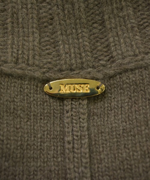 MUSE de Deuxieme Classe（ミューズドゥドゥーズィーエムクラス）ニット・セーター 茶 サイズ:F レディース/2200618640089