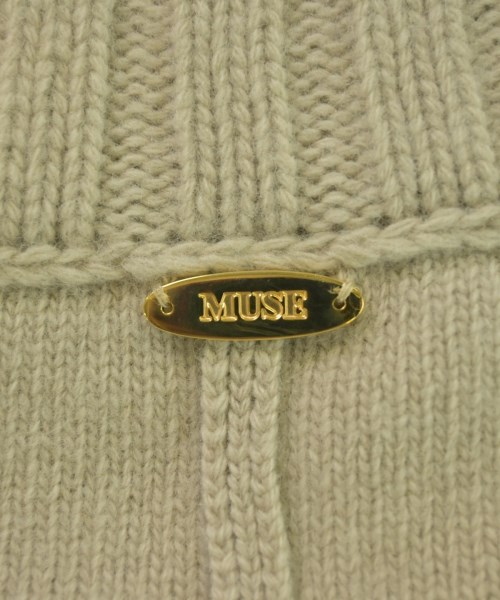 MUSE de Deuxieme Classe（ミューズドゥドゥーズィーエムクラス）ニット・セーター ベージュ サイズ:F レディース/2200623560020
