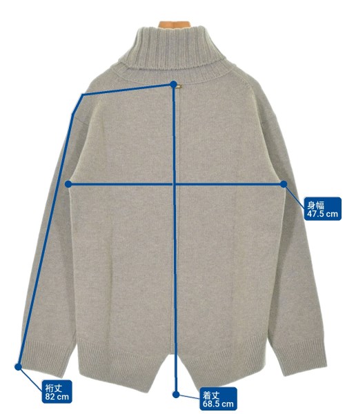 MUSE de Deuxieme Classe（ミューズドゥドゥーズィーエムクラス）ニット・セーター ベージュ サイズ:F レディース/2200615264165