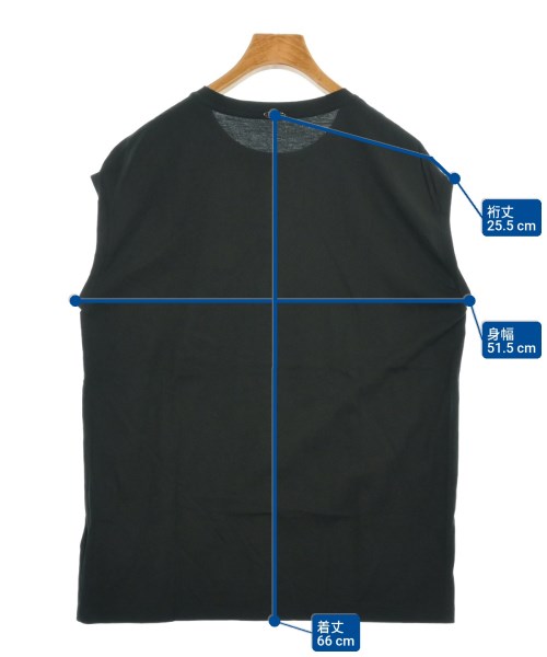 MUSE de Deuxieme Classe（ミューズドゥドゥーズィーエムクラス）ノースリーブ 黒 サイズ:F レディース/2200615264240