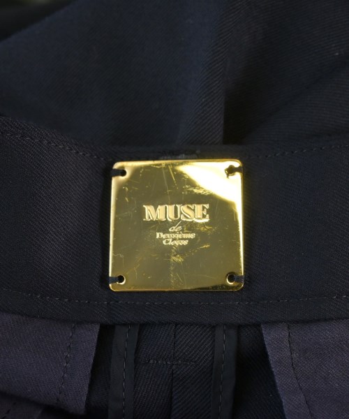 MUSE de Deuxieme Classe（ミューズドゥドゥーズィーエムクラス）スラックス 紺 サイズ:38(M位) レディース/2200625647064