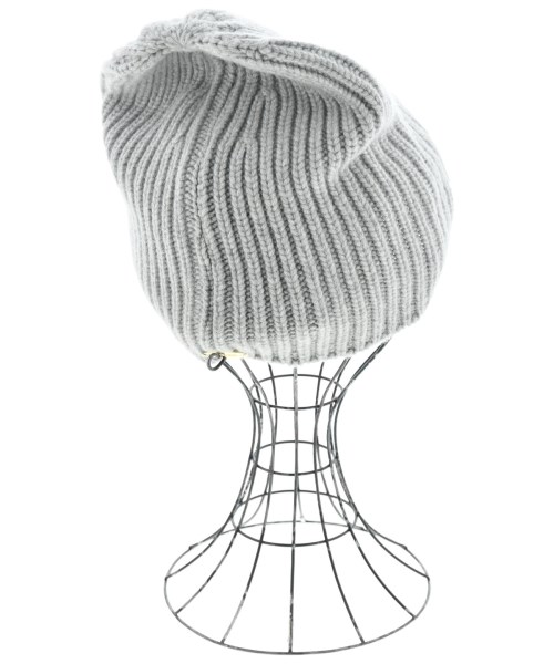 MUSE de Deuxieme Classe（ミューズドゥドゥーズィーエムクラス）ニットキャップ・ビーニー グレー サイズ:- レディース/2200616067062