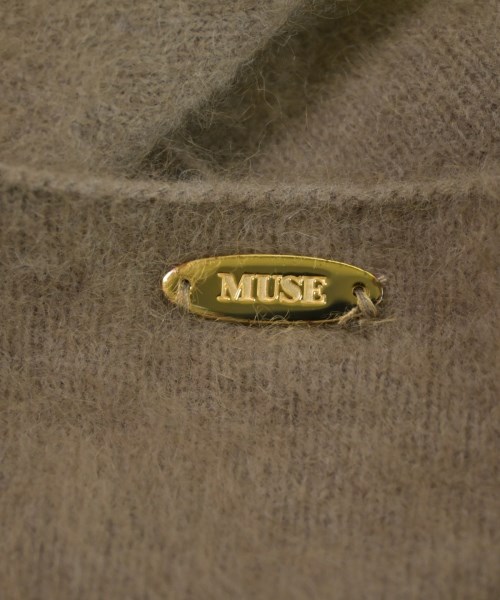 MUSE de Deuxieme Classe（ミューズドゥドゥーズィーエムクラス）ニット・セーター ベージュ サイズ:F レディース/2200616646113