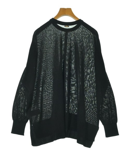 MUSE de Deuxieme Classe（ミューズドゥドゥーズィーエムクラス）ニット・セーター 黒 サイズ:F レディース/2200614741100