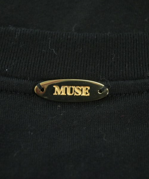 MUSE de Deuxieme Classe（ミューズドゥドゥーズィーエムクラス）Tシャツ・カットソー 黒 サイズ:F レディース/2200627383045