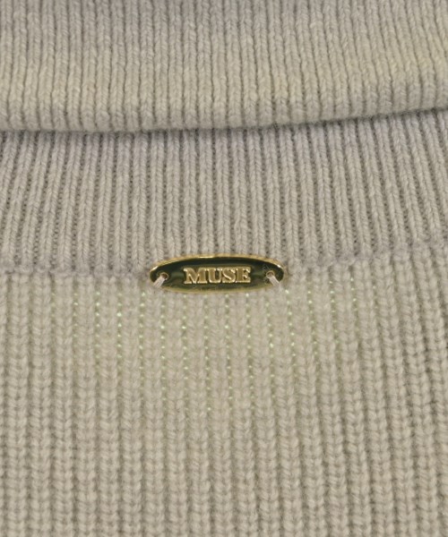 MUSE de Deuxieme Classe（ミューズドゥドゥーズィーエムクラス）カーディガン ベージュ サイズ:F レディース/2200627150197