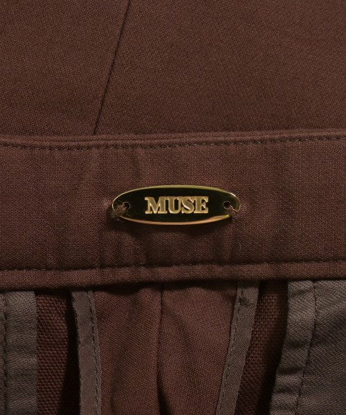 MUSE de Deuxieme Classe（ミューズドゥドゥーズィーエムクラス）チノパン 茶 サイズ:38(M位) レディース/2200628576064