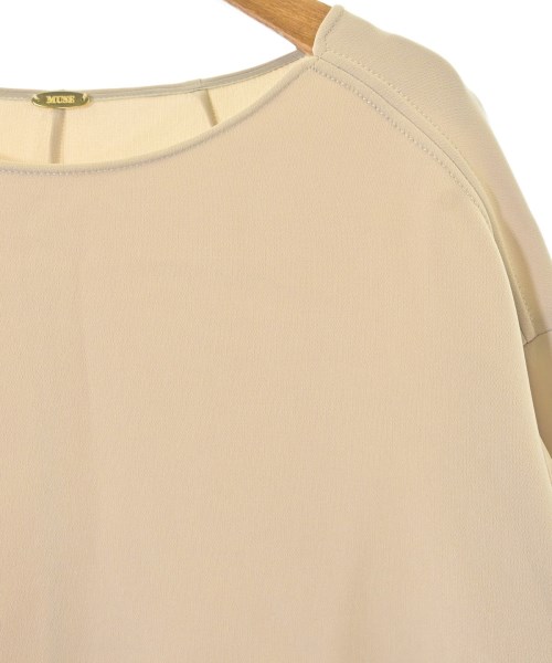 MUSE de Deuxieme Classe（ミューズドゥドゥーズィーエムクラス）ブラウス ベージュ サイズ:-(M位) レディース/2200616602232