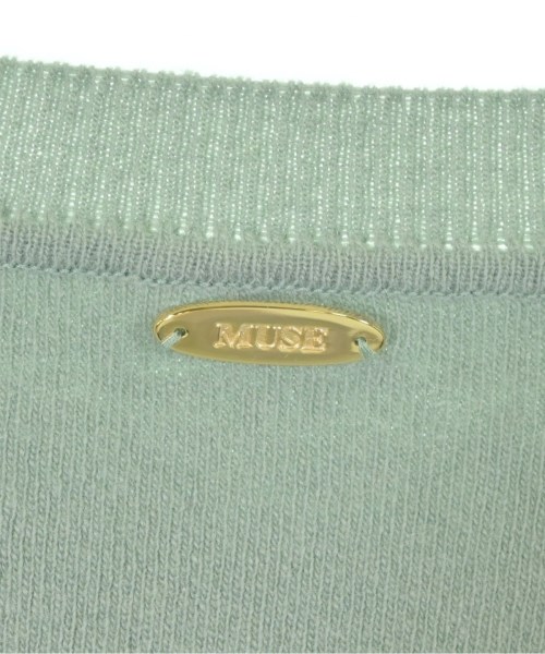 MUSE de Deuxieme Classe（ミューズドゥドゥーズィーエムクラス）ニット・セーター 緑 サイズ:F レディース/2200616602447