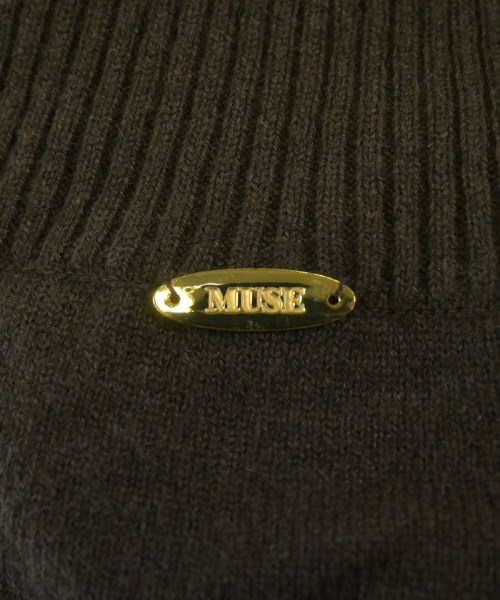 MUSE de Deuxieme Classe（ミューズドゥドゥーズィーエムクラス）ニット・セーター 茶 サイズ:F レディース/2200616910023