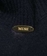 MUSE de Deuxieme Classe（ミューズドゥドゥーズィーエムクラス）ニット・セーター 紺 サイズ:F レディース/2200616910030