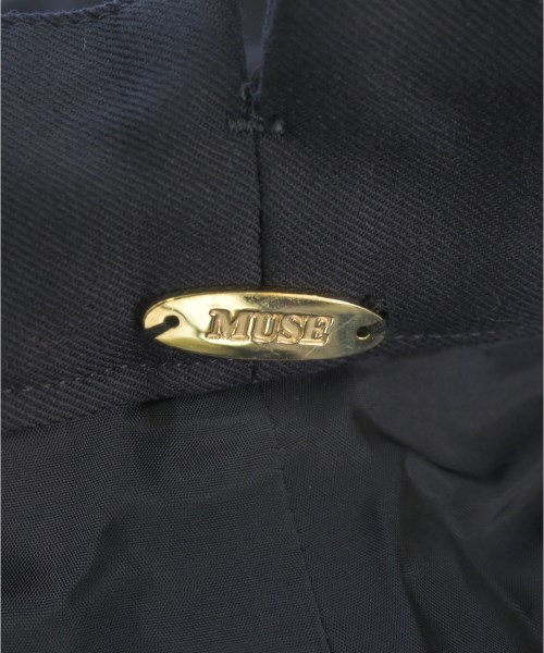 MUSE de Deuxieme Classe（ミューズドゥドゥーズィーエムクラス）スラックス 紺 サイズ:36(S位) レディース/2200630303030