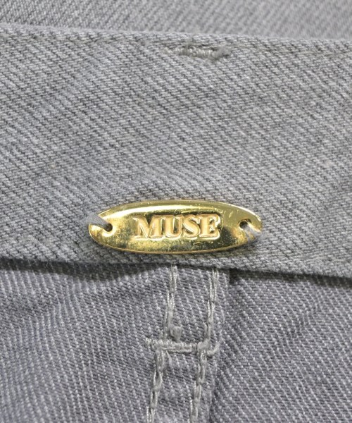 MUSE de Deuxieme Classe（ミューズドゥドゥーズィーエムクラス）デニムパンツ グレー サイズ:36(S位) レディース/2200616077054