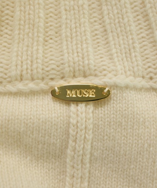 MUSE de Deuxieme Classe（ミューズドゥドゥーズィーエムクラス）ニット・セーター 白 サイズ:-(M位) レディース/2200629950030