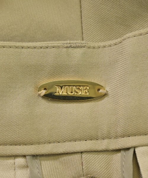 MUSE de Deuxieme Classe（ミューズドゥドゥーズィーエムクラス）スラックス ベージュ サイズ:36(S位) レディース/2200631344087