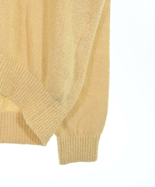 MUSE de Deuxieme Classe（ミューズドゥドゥーズィーエムクラス）ニット・セーター 黄 サイズ:F レディース/2200631356011