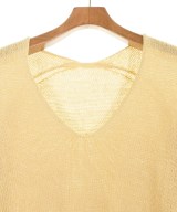 MUSE de Deuxieme Classe（ミューズドゥドゥーズィーエムクラス）ニット・セーター 黄 サイズ:F レディース/2200631356011